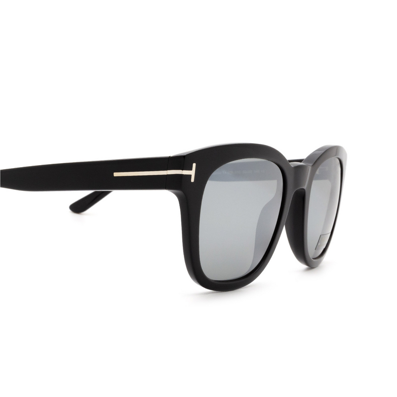 Tom Ford EUGENIO Sunglasses 01C shiny black - 3/4