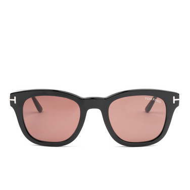 Gafas de sol Tom Ford EUGENIO 01E shiny black - Vista delantera