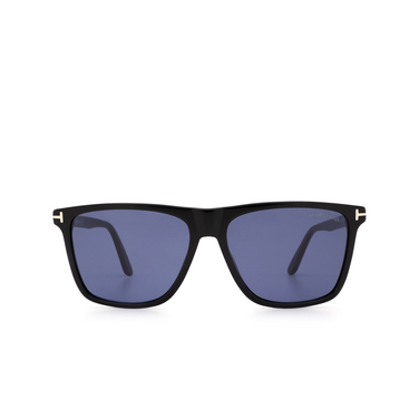 Tom Ford FLETCHER Sunglasses 01V shiny black - front view