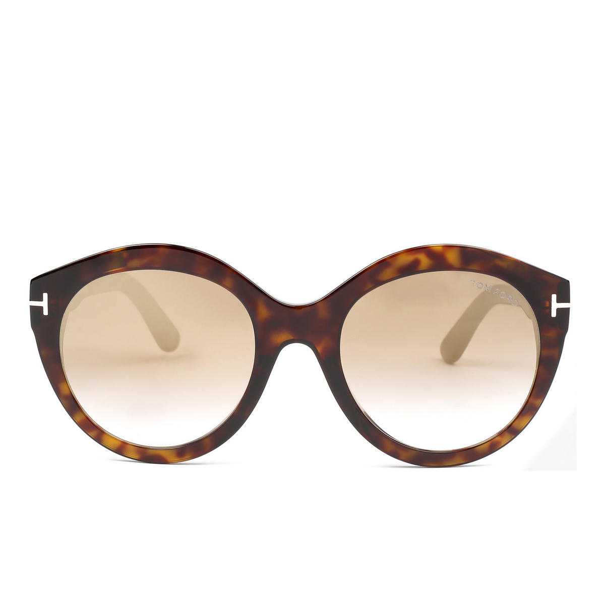 Tom Ford FT0661 Sunglasses 52G Havana - front view