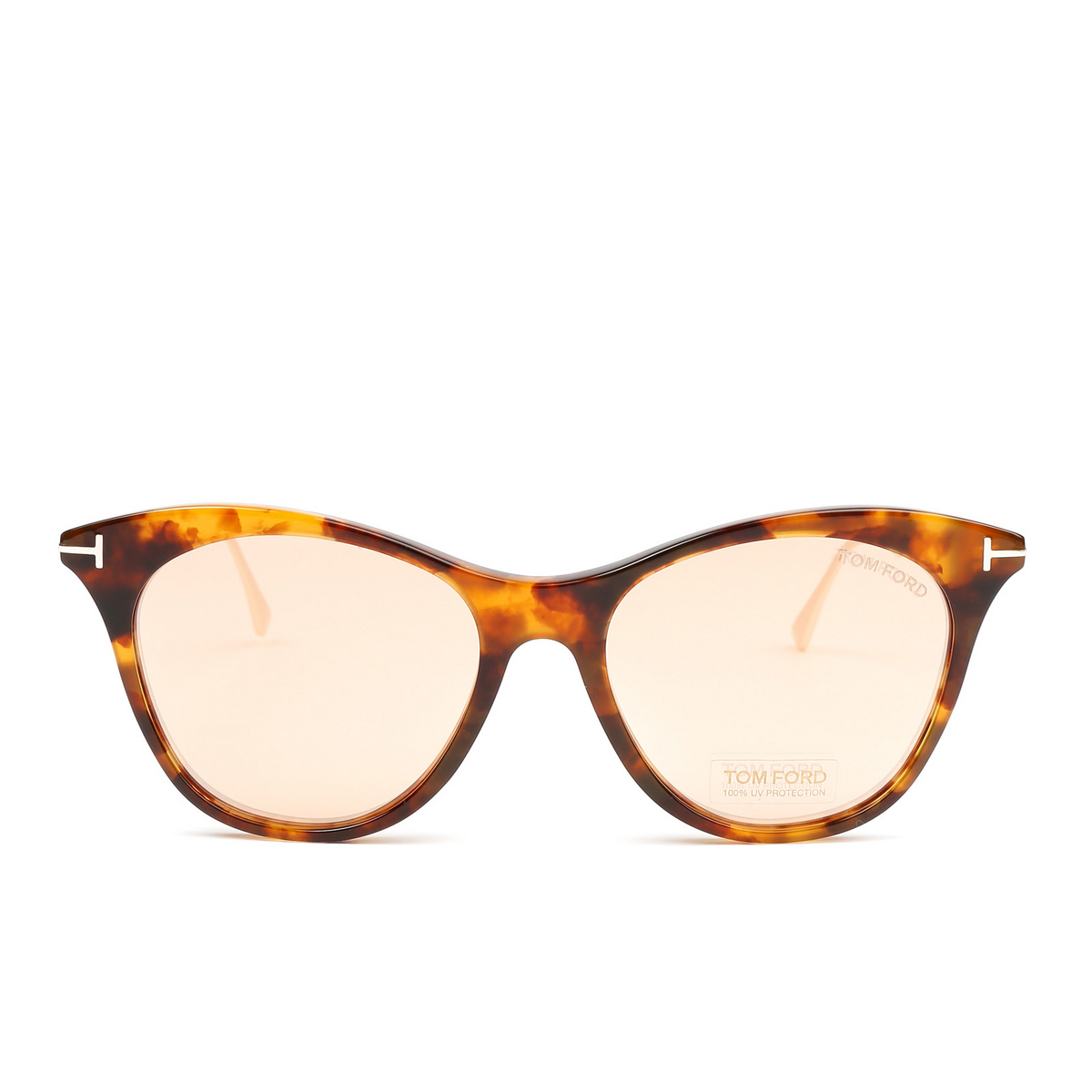 Tom Ford FT0662 Sunglasses 55G Brown - front view
