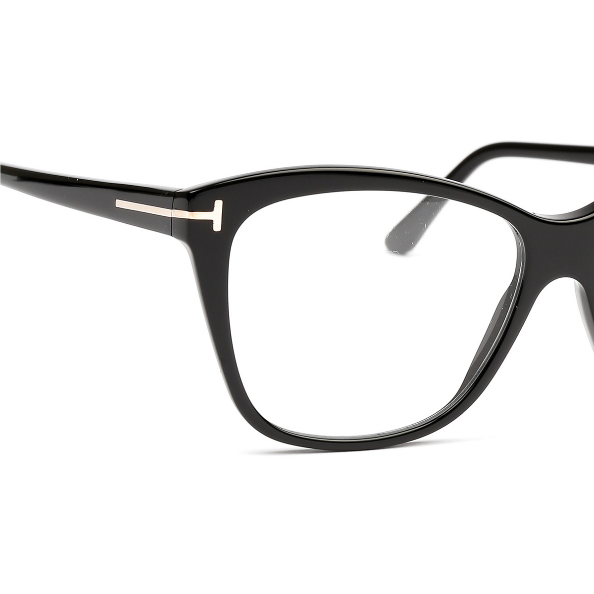 Tom Ford FT5512 Eyeglasses 001 Black - 3/5