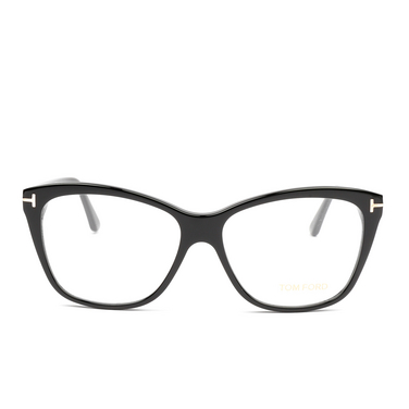 Tom Ford FT5512 Eyeglasses 001 black - front view