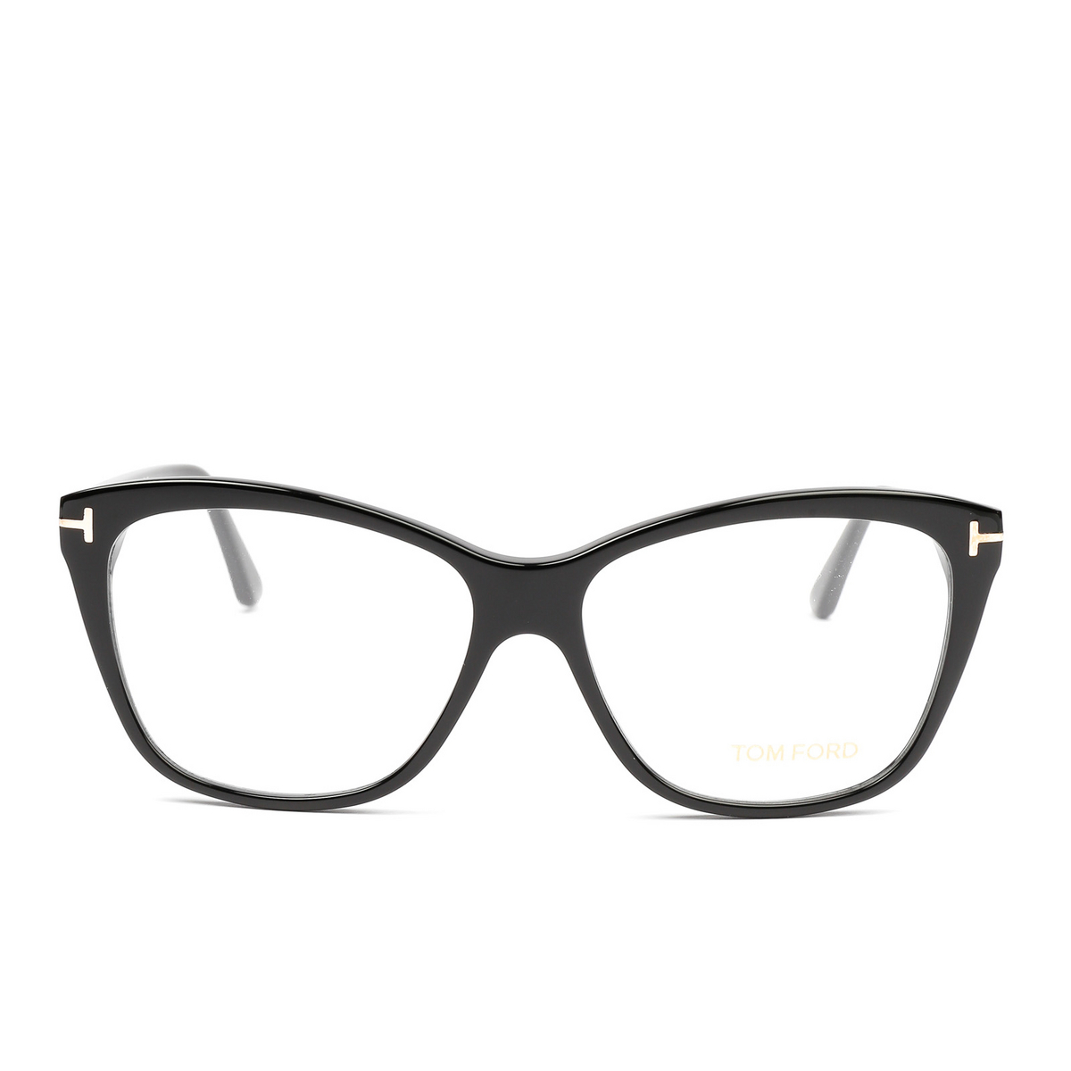 Tom Ford FT5512 Eyeglasses 001 Black - front view