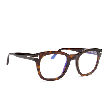 Tom Ford FT5542-B Korrektionsbrillen 052 dark havana - Dreiviertelansicht