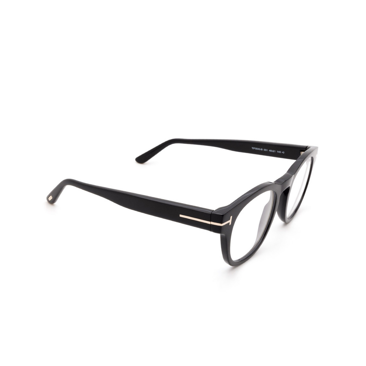 Tom Ford FT5543-B Eyeglasses 001 Shiny Black - 2/4