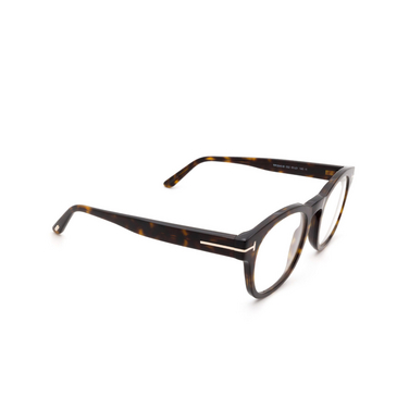 Tom Ford FT5543-B Korrektionsbrillen 052 dark havana - Dreiviertelansicht