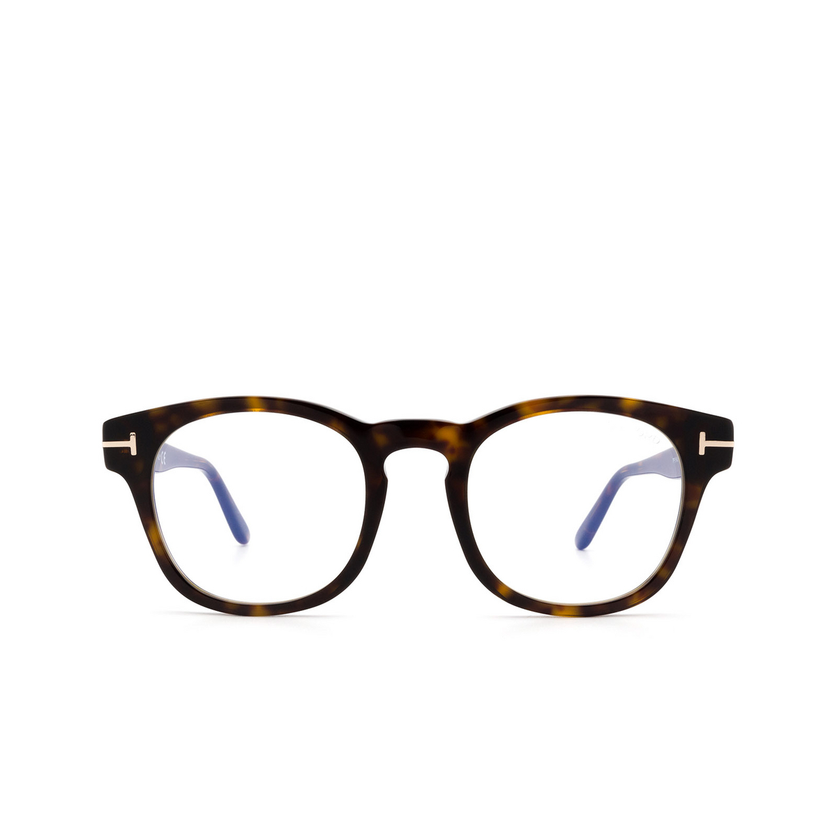 Tom Ford FT5543-B Eyeglasses 052 Dark Havana - front view