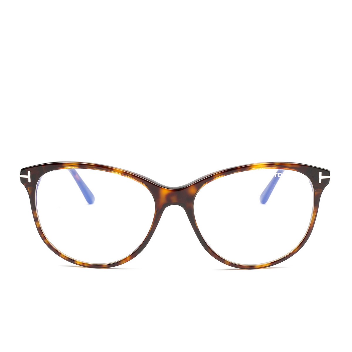 Tom Ford® Cat-eye Eyeglasses: FT5544-B color 052 - front view.