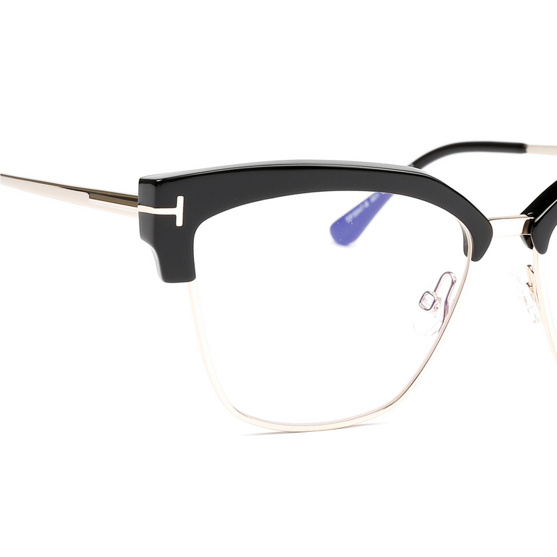 Tom Ford FT5547-B Eyeglasses 001 shiny black - 3/5