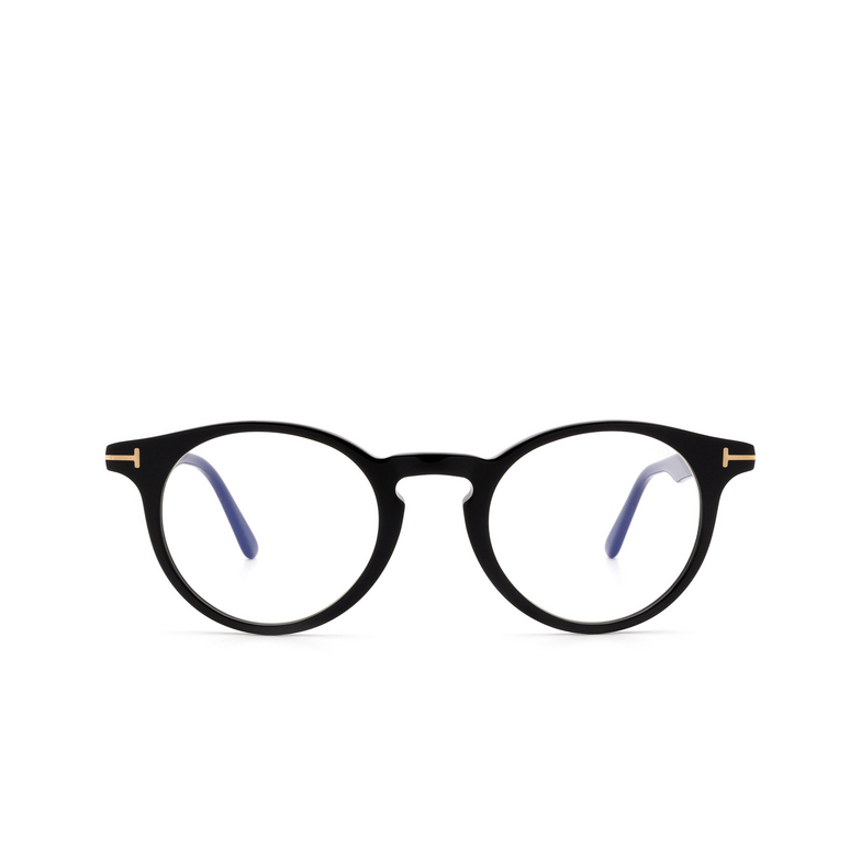 Gafas graduadas Tom Ford FT5557-B 001 shiny black - 1/4