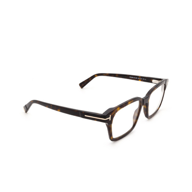 Tom Ford FT5661-B Korrektionsbrillen 052 dark havana - Dreiviertelansicht