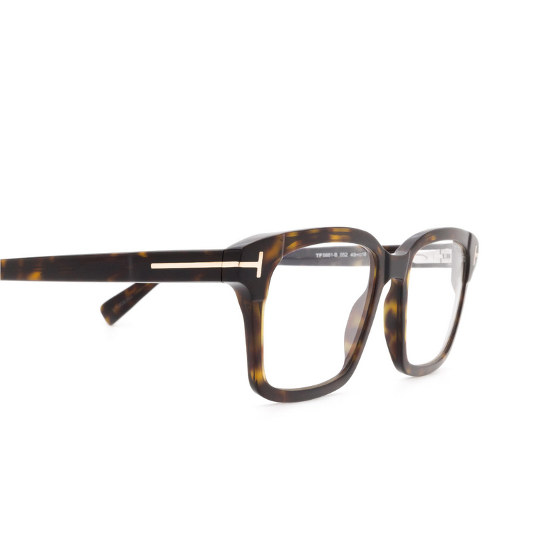 Tom Ford FT5661-B Eyeglasses 052 dark havana - 3/4