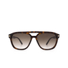 Tom Ford GERRARD Sunglasses 52B dark havana - product thumbnail 1/4