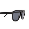 Tom Ford GERRARD Sunglasses 01A shiny black - product thumbnail 3/4