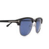 Tom Ford HENRY Sunglasses 02X matte black - product thumbnail 3/4