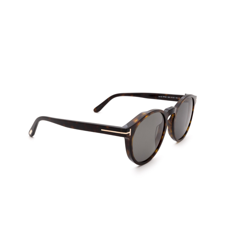 Tom Ford IAN-02 Sunglasses 52N dark havana - 2/4