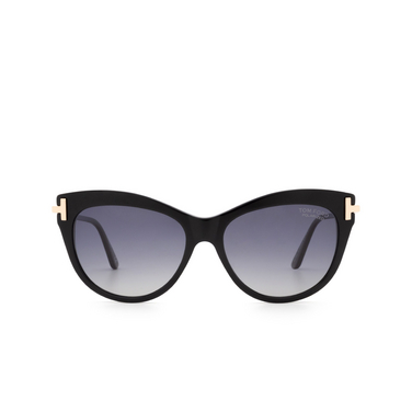 Tom Ford KIRA Sunglasses 01D black - front view