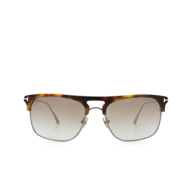 Tom Ford LEE Sunglasses 53Q blonde havana - front view