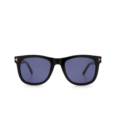 Tom Ford LEO Sunglasses 01V shiny black - front view