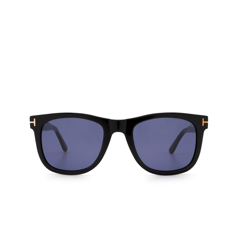 Tom Ford LEO Sunglasses 01V shiny black - 1/4