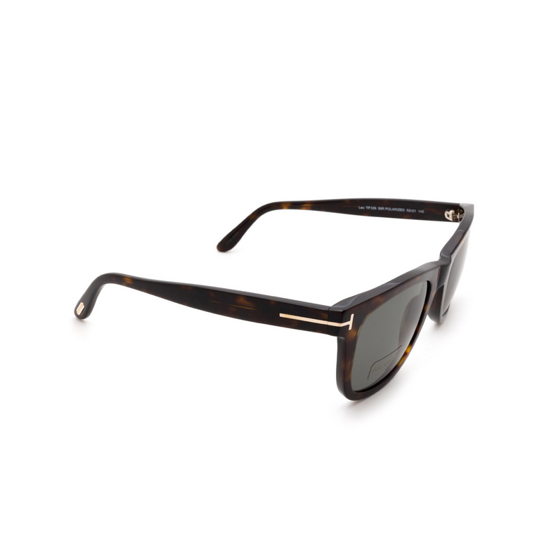 Tom Ford LEO Sunglasses 56R havana - 2/4