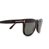 Tom Ford LEO Sunglasses 56R havana - product thumbnail 3/4