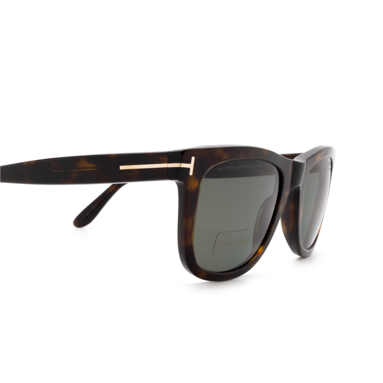 Tom Ford LEO Sunglasses 56R havana - 3/4