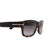 Gafas de sol Tom Ford MASON 52B havana - Miniatura del producto 3/4