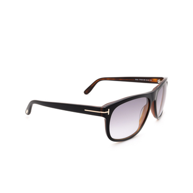 Tom Ford OLIVIER Sunglasses 05B black - three-quarters view