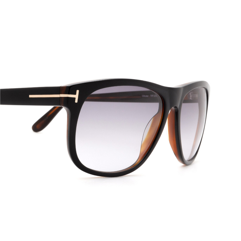 Tom Ford OLIVIER Sunglasses 05B black - 3/4