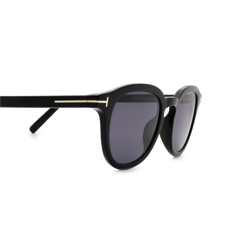 Tom Ford PAX Sunglasses 01A shiny black - 3/4