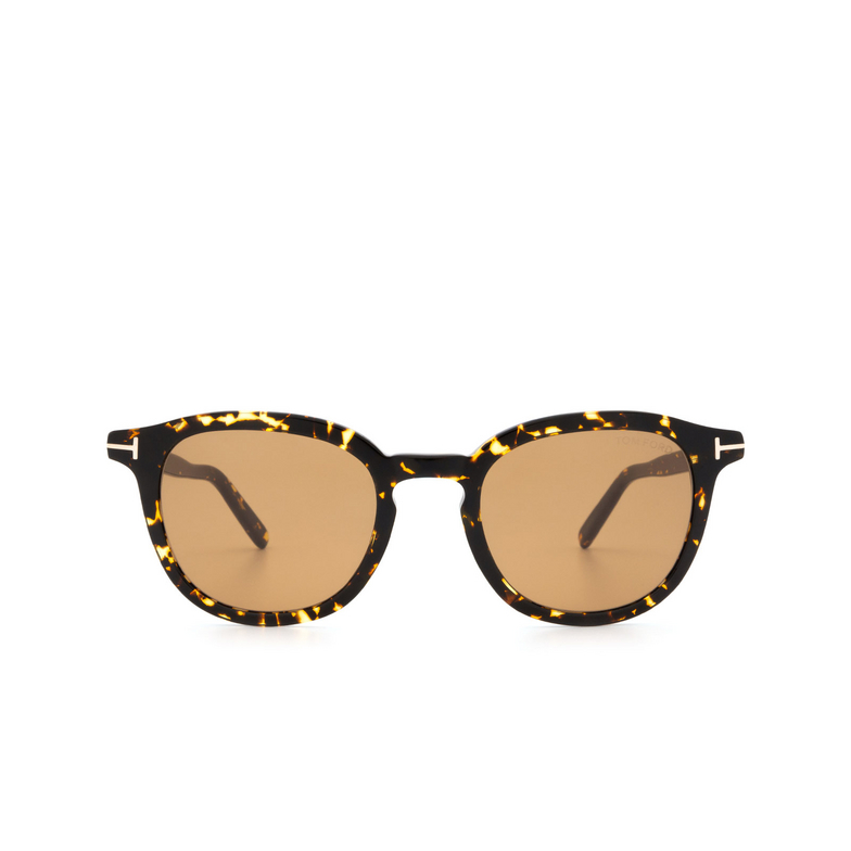 Tom Ford PAX Sunglasses 52E dark havana - 1/4