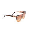 Tom Ford POPPY-02 Sunglasses 56T havana gradient  - product thumbnail 2/4