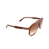 Tom Ford RAOUL Sunglasses 53F blonde havana - product thumbnail 2/4