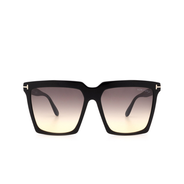 Tom Ford SABRINA-02 Sunglasses 01B shiny black - front view