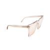 Tom Ford SABRINA-02 Sunglasses 20Z grey transparent - product thumbnail 2/4