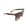 Gafas de sol Tom Ford SABRINA-02 52K dark havana - Miniatura del producto 2/4