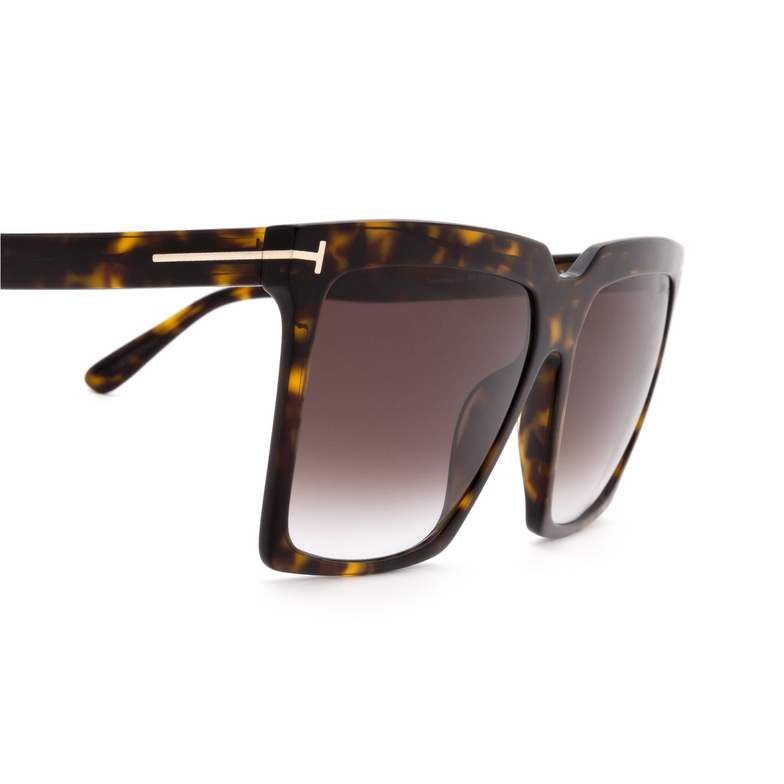 Tom Ford SABRINA-02 Sunglasses 52K dark havana - 3/4