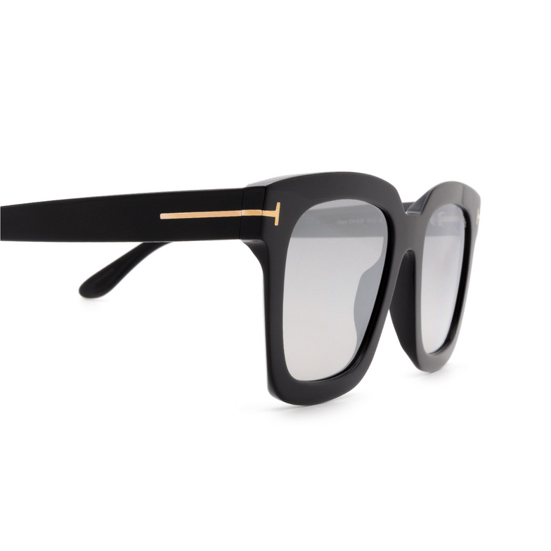 Tom Ford SARI Sunglasses 01C shiny black - 3/4