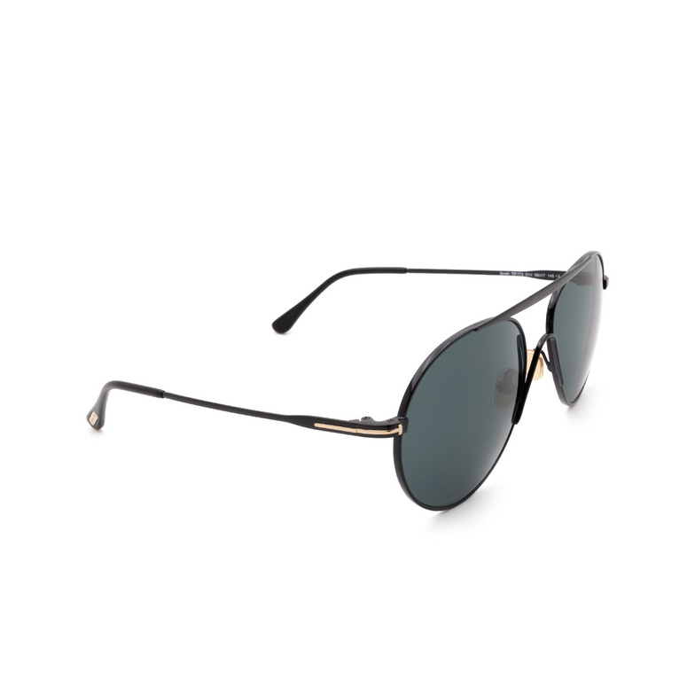 Tom Ford SMITH Sunglasses 01V shiny black - 2/4