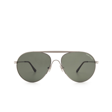 Tom Ford SMITH Sunglasses 12N shiny dark ruthenium - front view