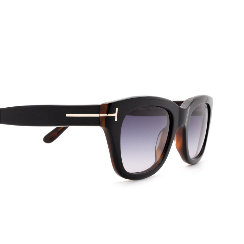 Tom Ford SNOWDON Sunglasses 05B black - 3/4