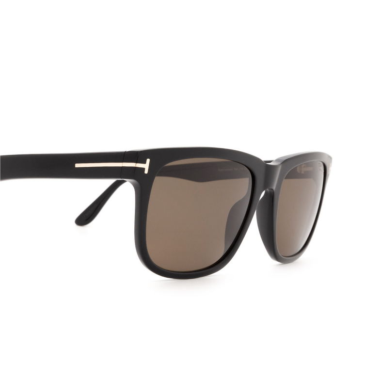 Tom Ford STEPHENSON Sunglasses 01H shiny black - 3/4