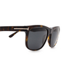 Tom Ford STEPHENSON Sunglasses 52A dark havana - product thumbnail 3/4