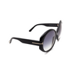 Tom Ford TERRA Sunglasses 01B shiny black - product thumbnail 2/4