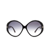 Tom Ford TERRA Sunglasses 01B shiny black - product thumbnail 1/4