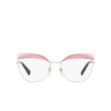 Valentino® Butterfly Eyeglasses: VA1014 color Light Gold 3003 - product thumbnail 1/3.