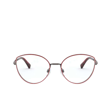 Valentino VA1018 Eyeglasses 3012 gunmetal / red - front view
