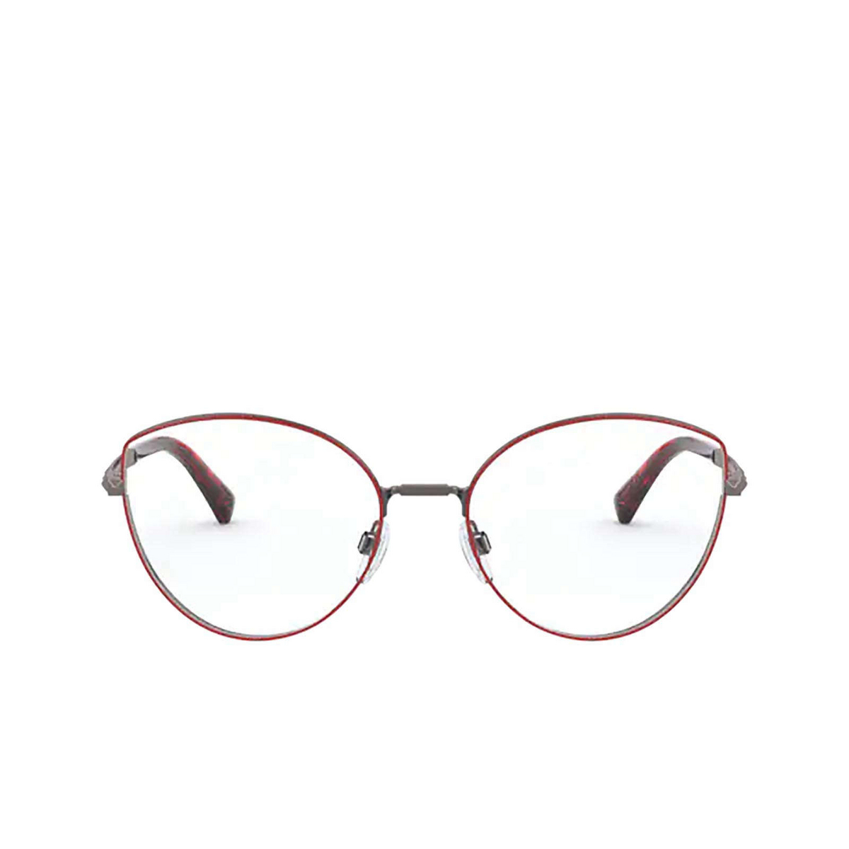 Valentino VA1018 Eyeglasses 3012 Gunmetal / Red - front view